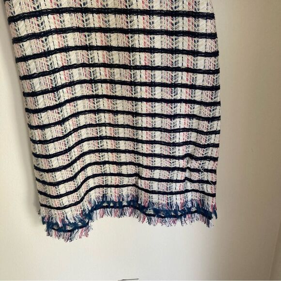 Anthropologie Holding Horses Miette Textured Tunic Fringe Dress Size US 6. EUC! - Picture 7 of 11